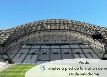 T4 Prado Velodrome Plage 3 Chambres Marseille Kültér fotó